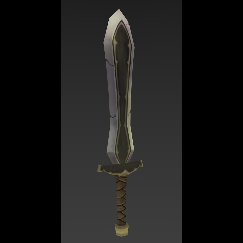 Low Poly Sword preview image 1